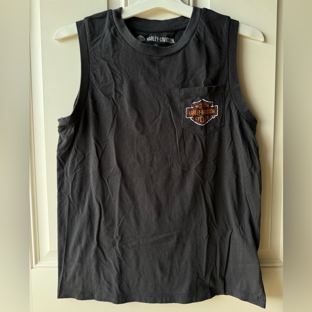 Harley-Davidson Women’s Black Ride Fast Unicorn Tank